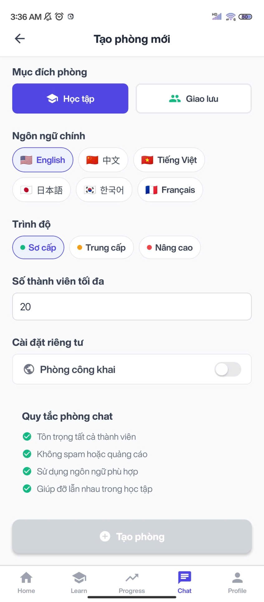 MonkeyLingua - P2P Language Learning demo 1